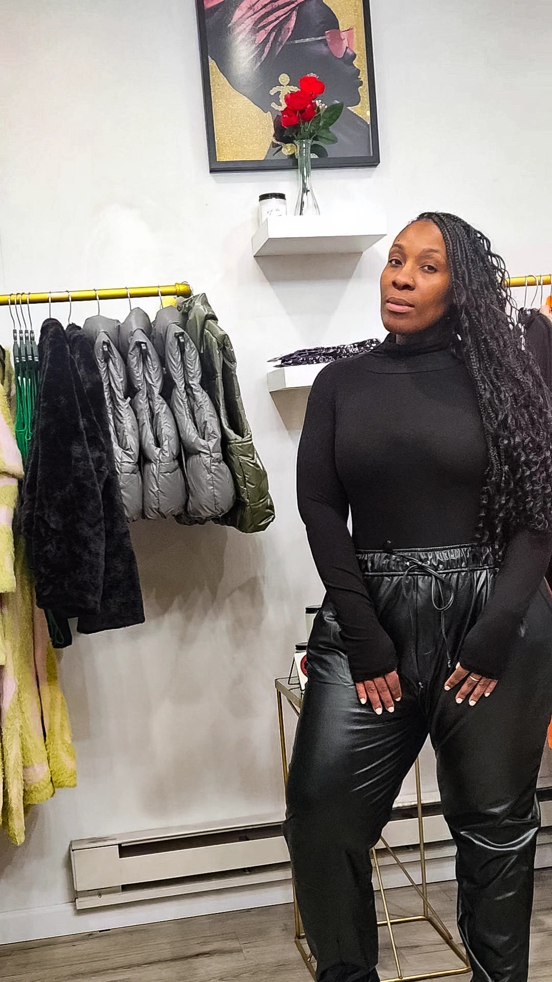 Light Work Stretch to Fit Light Turtle Neck
