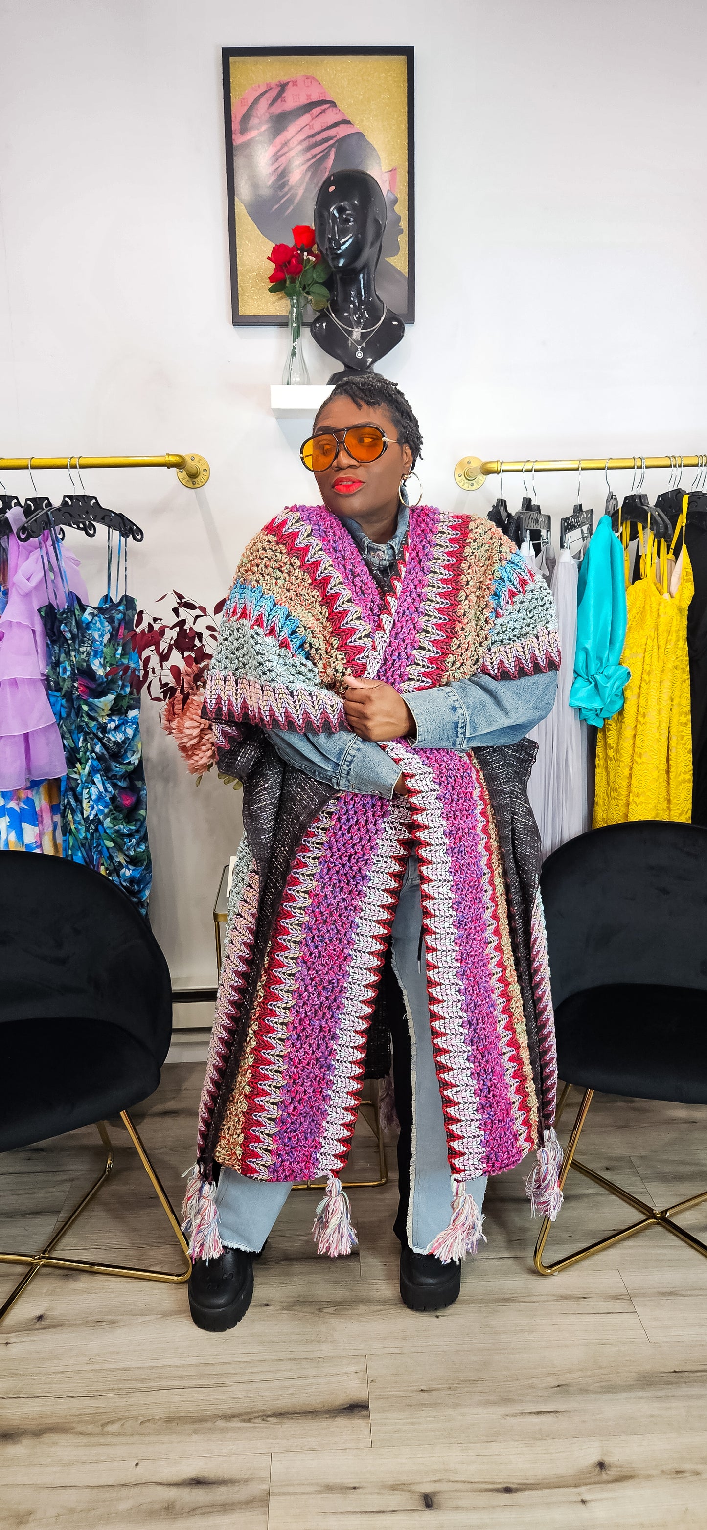 Showstopper Crochet Style Kimono
