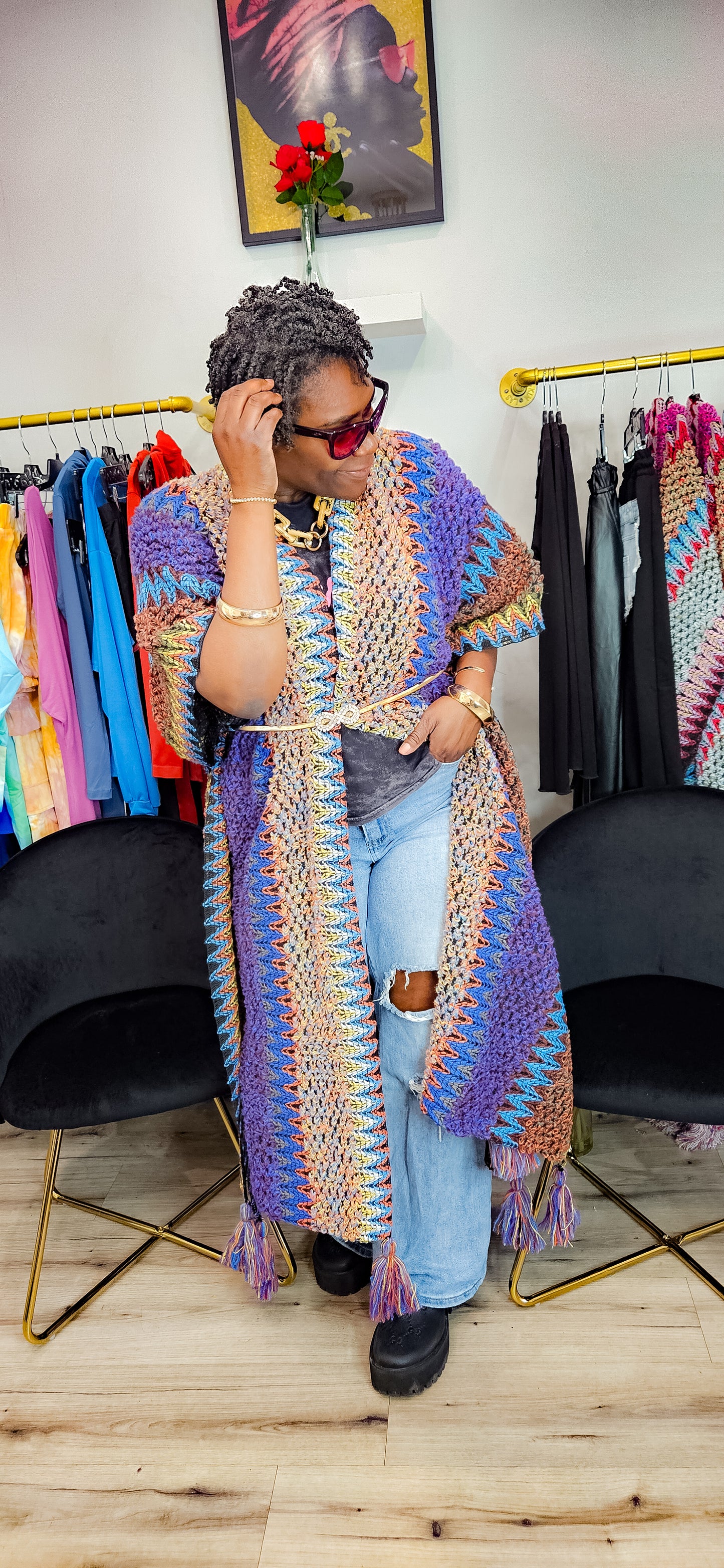 Showstopper Crochet Style Kimono