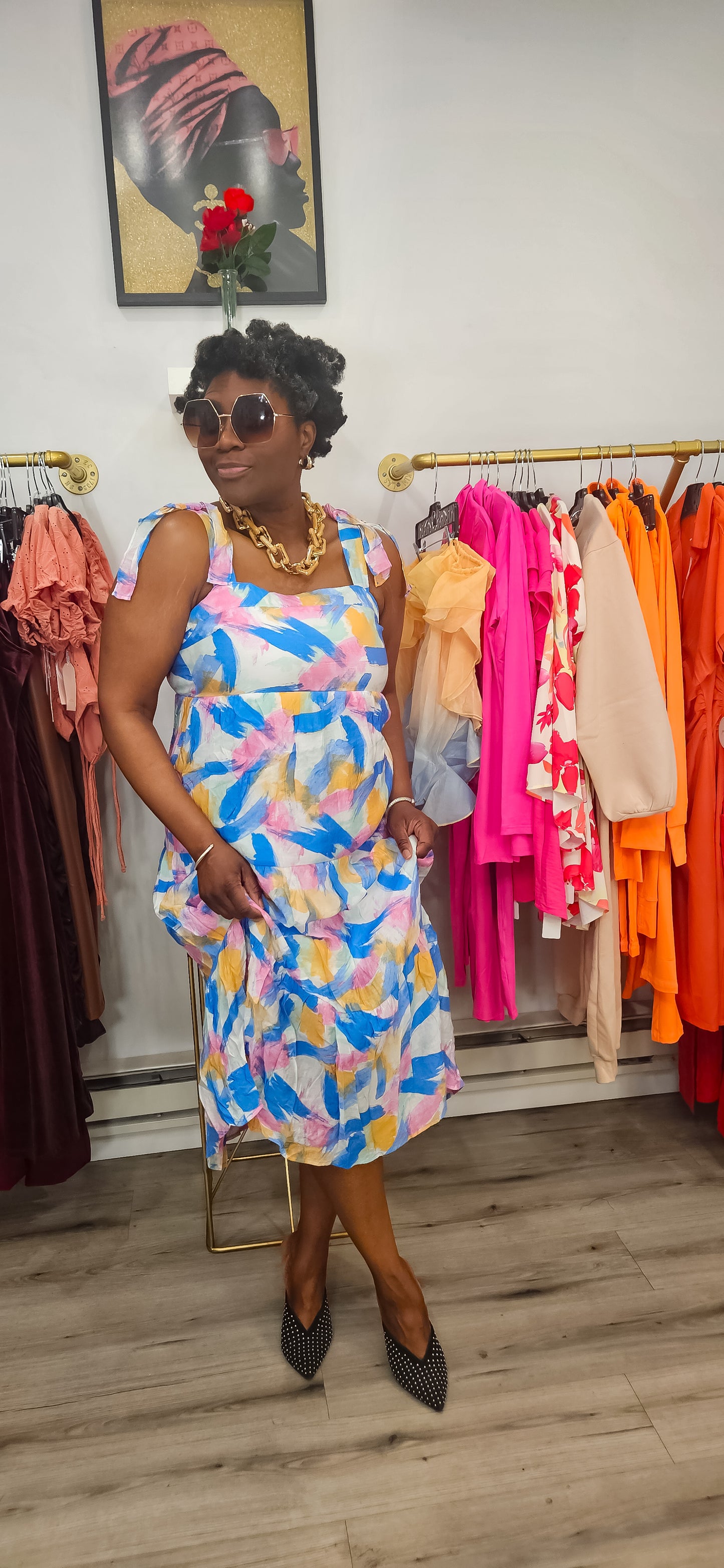 Hanki Panki Tiered Maxi Dress