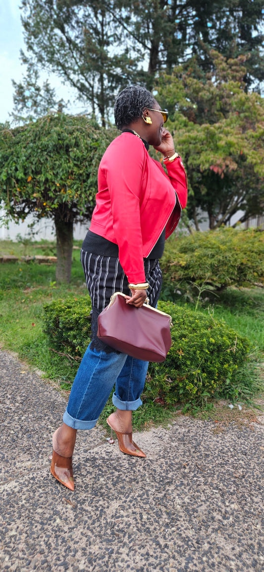 Smooth Criminal Faux Leather Moto Jacket