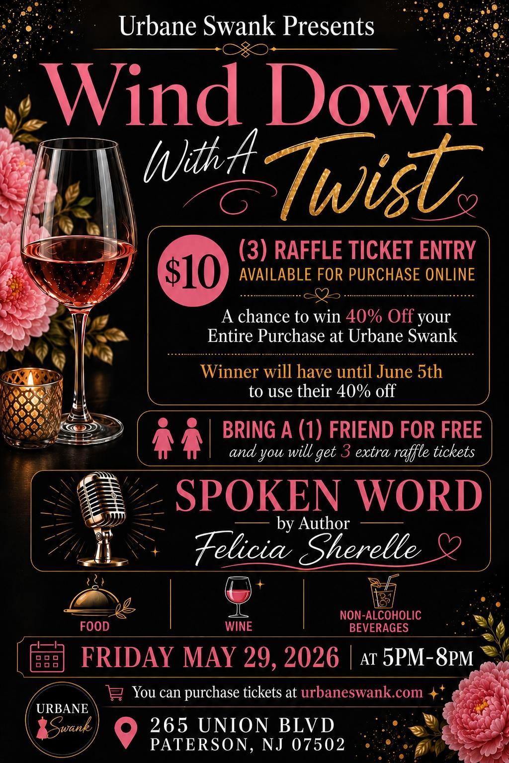 "Wine Up W/A Twist Spoken Word"