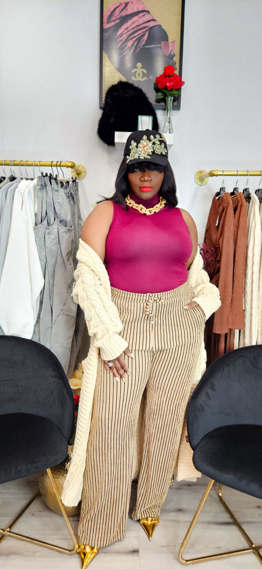 Easy Does It  Stretch To Fit Sleeveless Turtle Neck