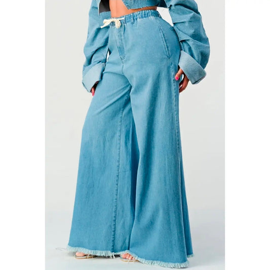 Prestige Denim Wide Leg Pant
