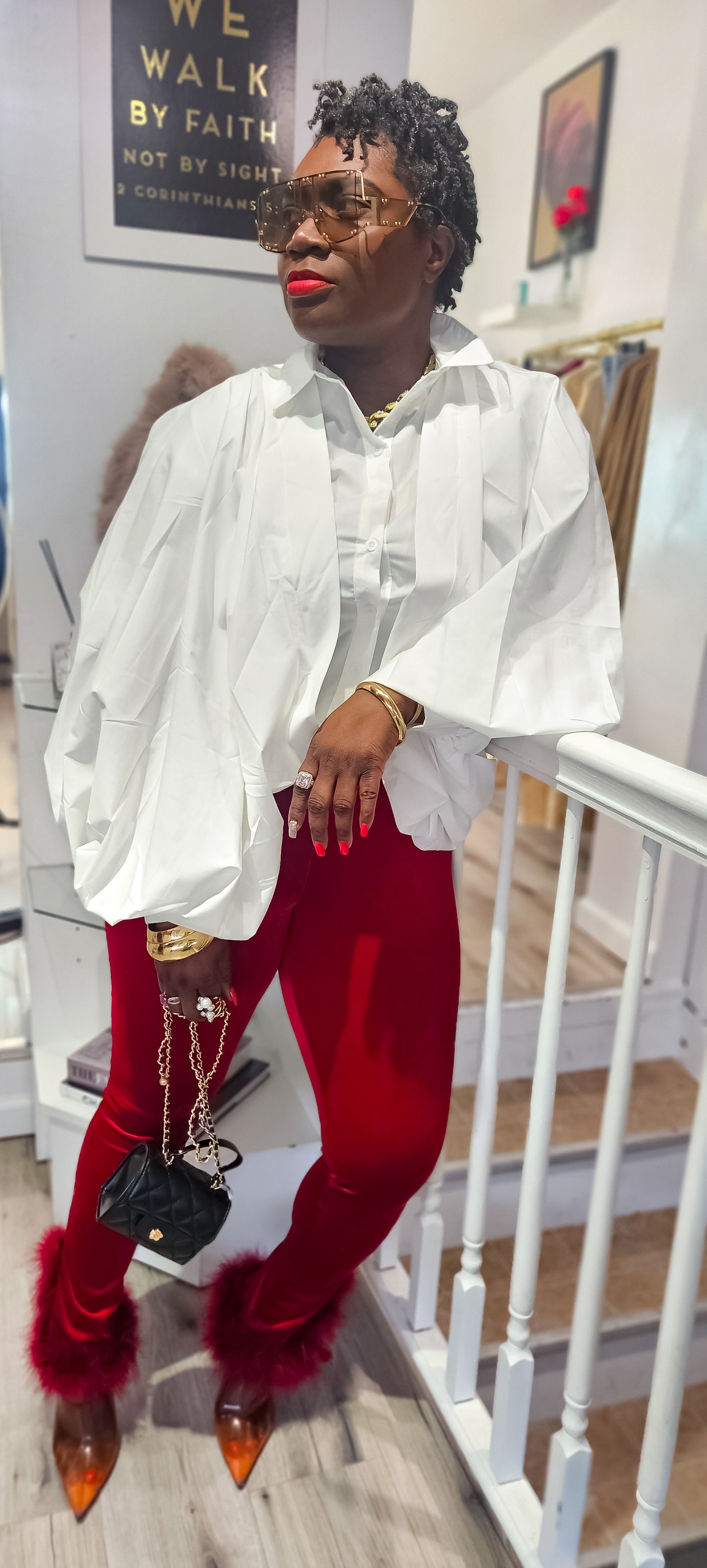 Marcy Velvet Leggings