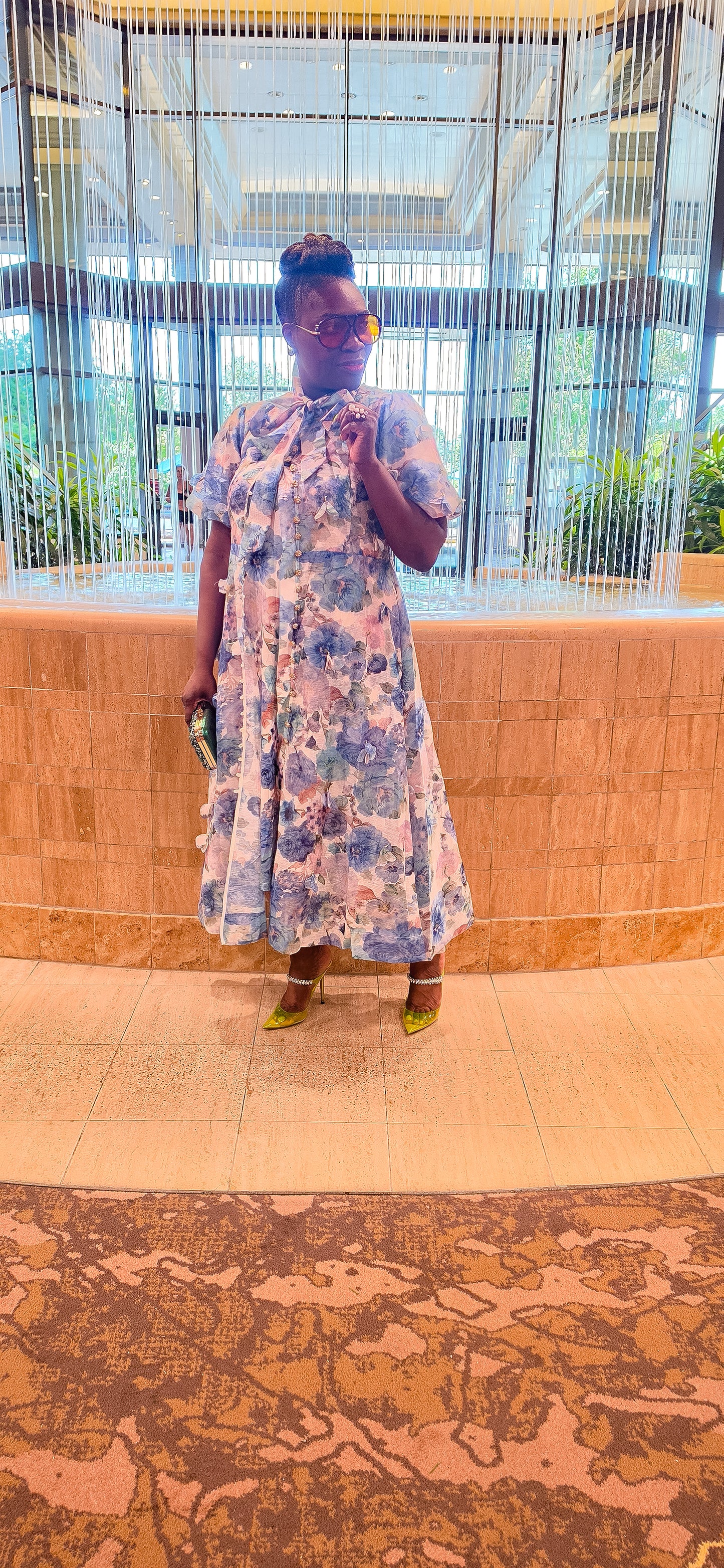 Botanical Dress w Jacket