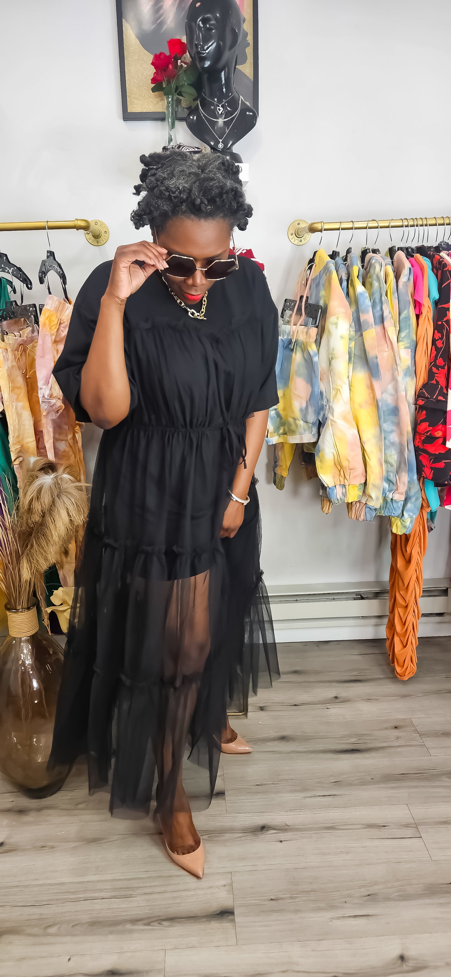 Sexy Fairy Sheer Maxi Dress