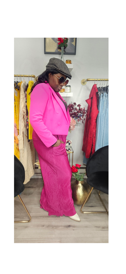 High Def Wide Leg Pants (Plus)