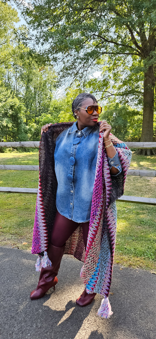 Showstopper Crochet Style Kimono