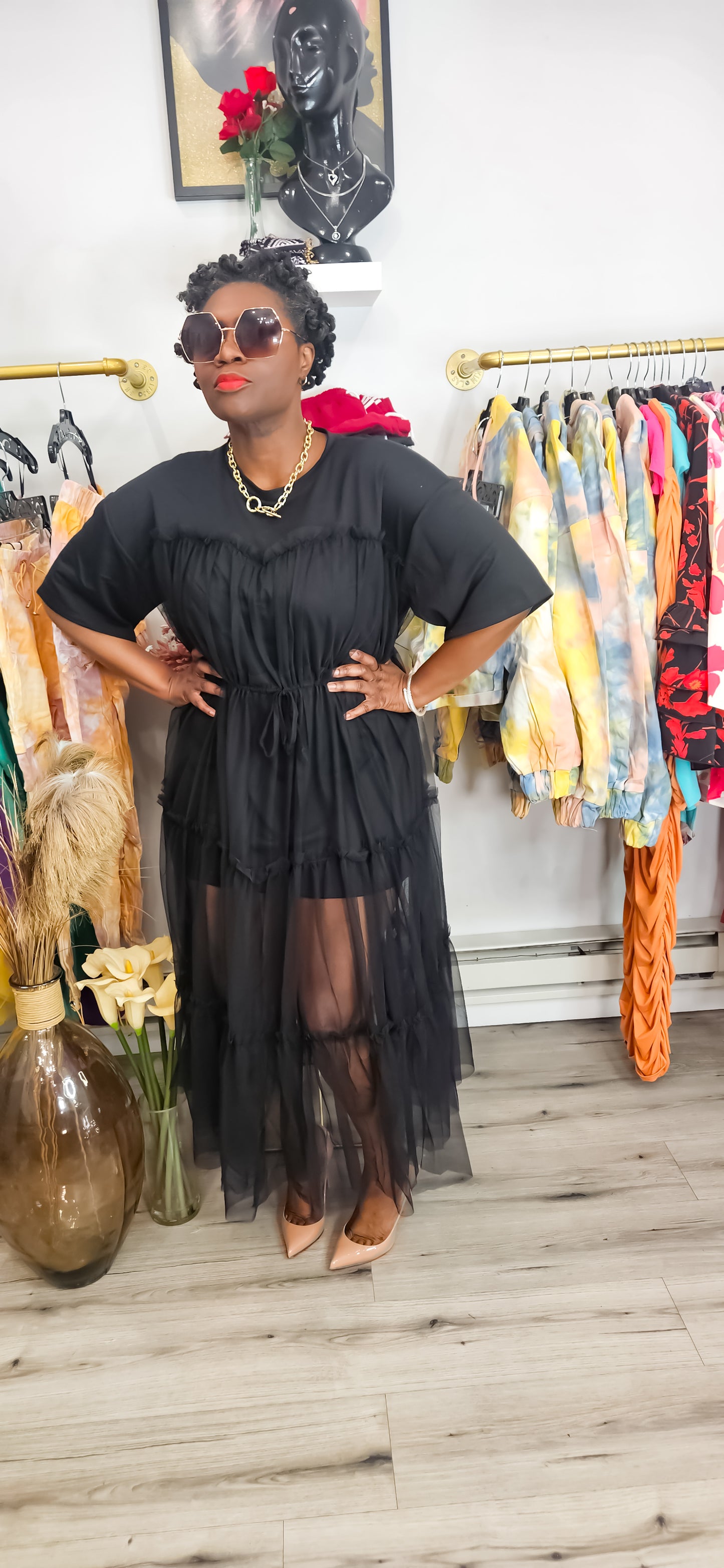Sexy Fairy Sheer Maxi Dress