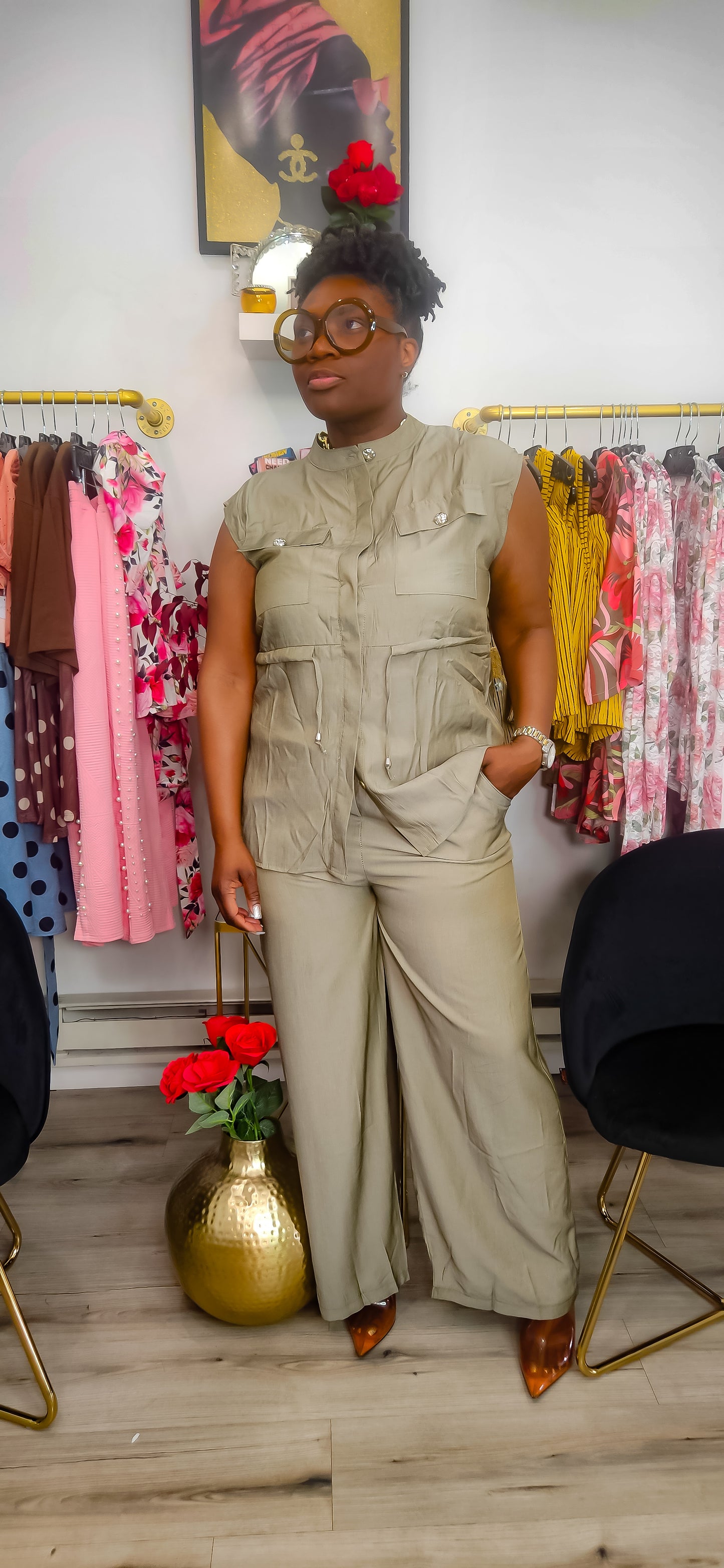On Duty Pant Set