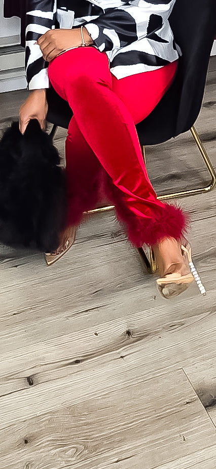 Marcy Velvet Leggings