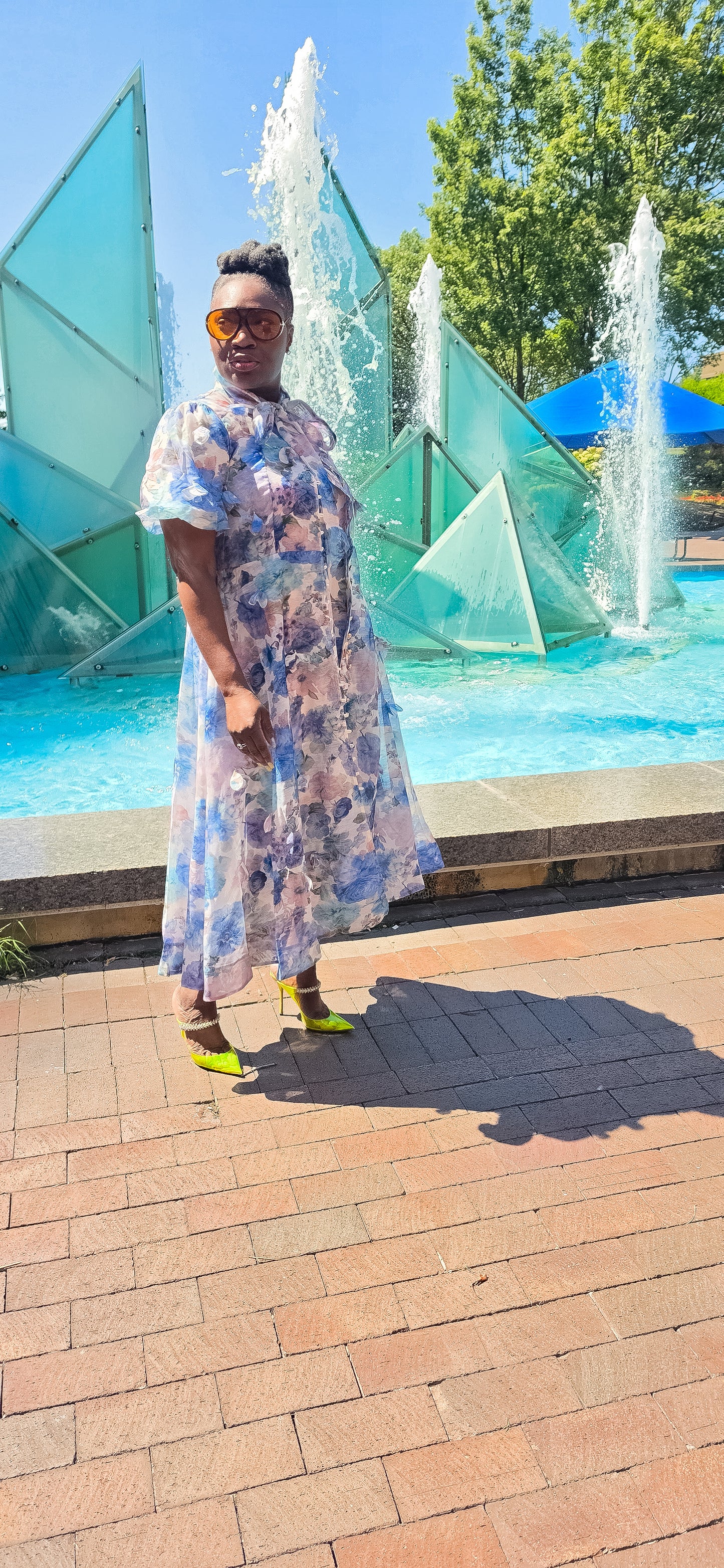 Botanical Dress w Jacket
