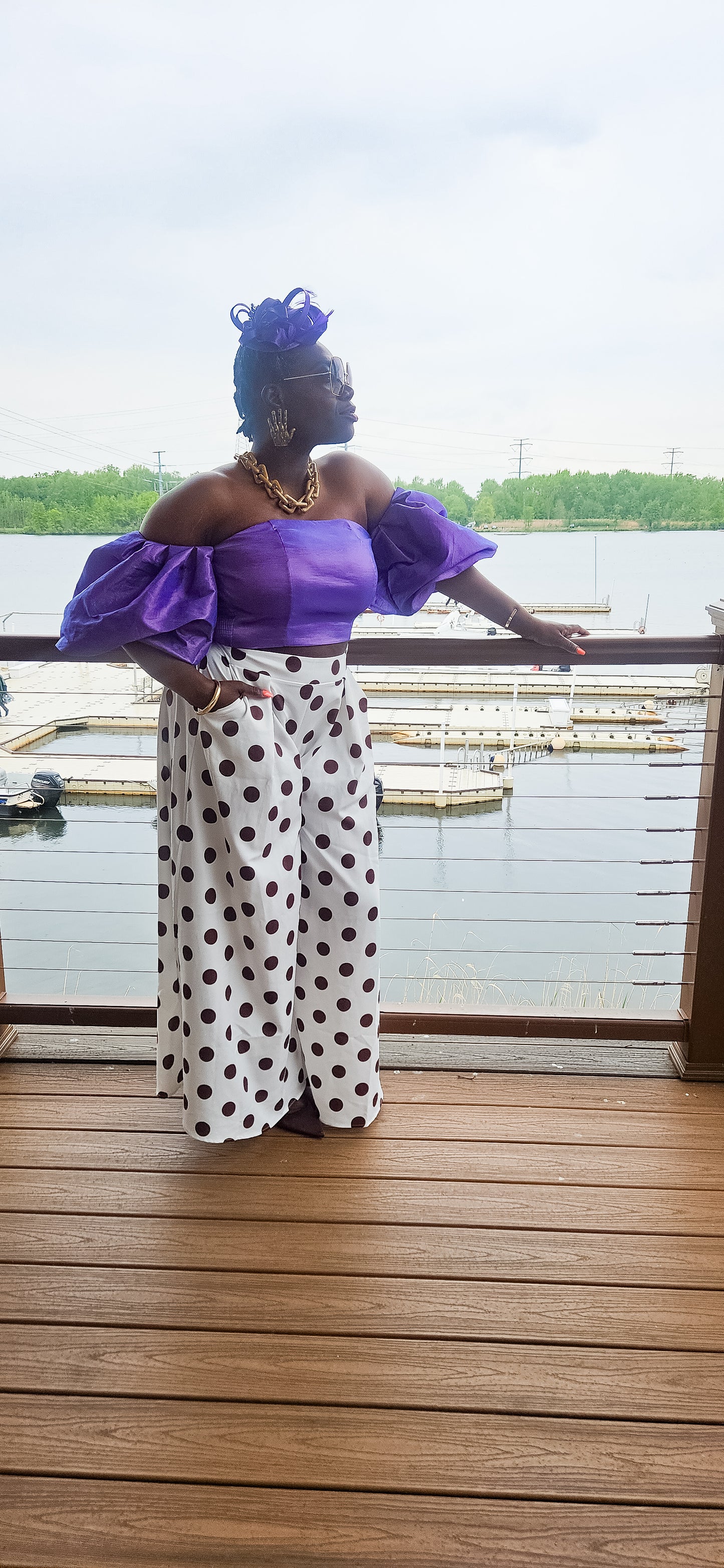 Pearl Polka Pants