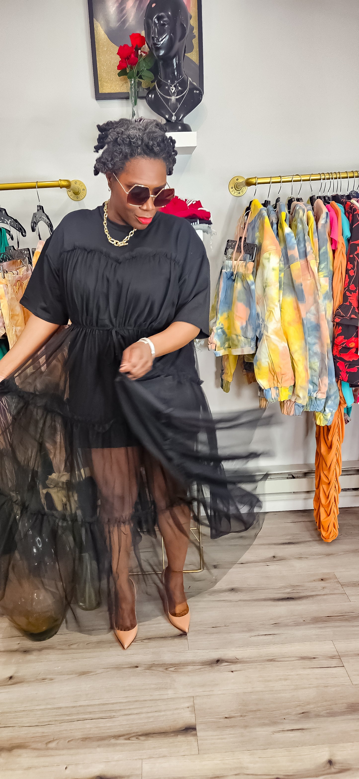 Sexy Fairy Sheer Maxi Dress