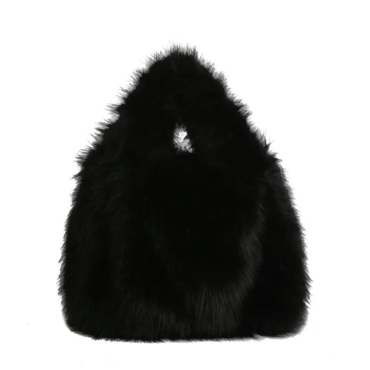 Cozy Momma Faux Fur Handbag